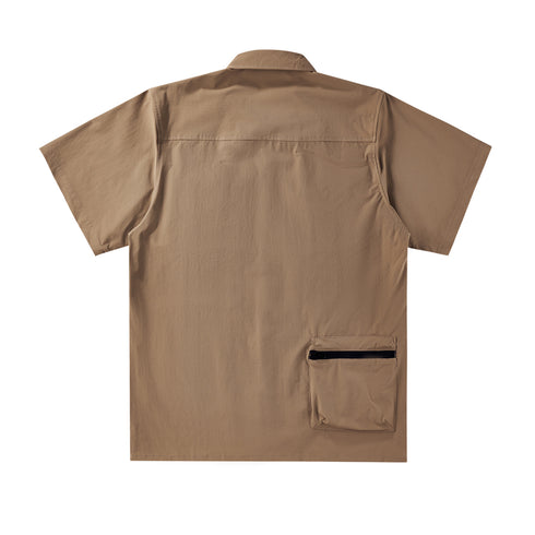 Boysnextdoor Multipocket Short Shirt Beige
